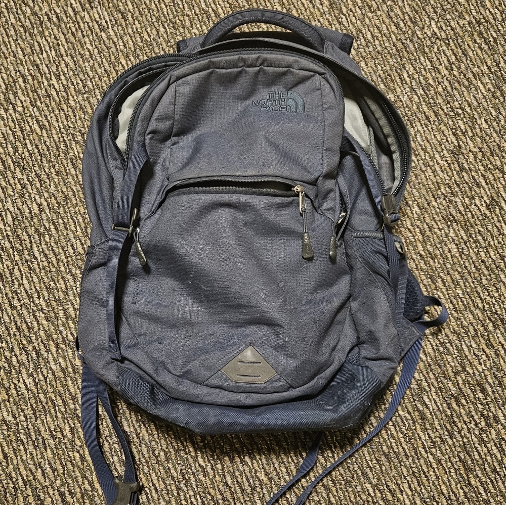Navy Blue North Face backpack